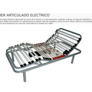 Somier articulado eléctrico